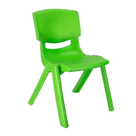 Silla P/ Niños Plástico Resistente Calidad Y Colores! Verde