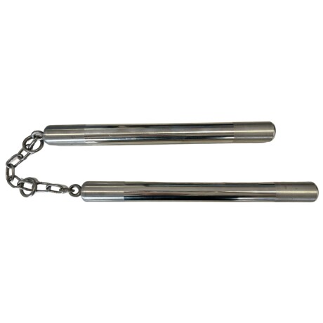 Nunchaku de acero inoxidable, 27cm Nunchaku de acero inoxidable, 27cm