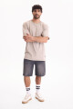 Remera Downtown Beige