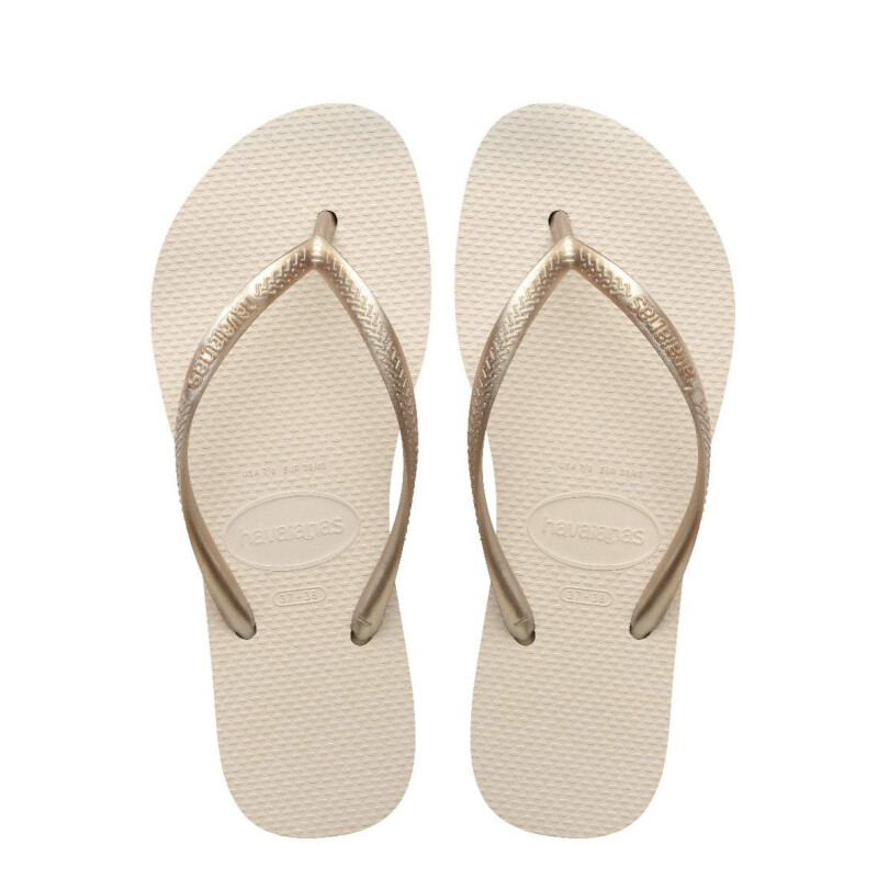 Ojota de Mujer Havaianas Slim Beige