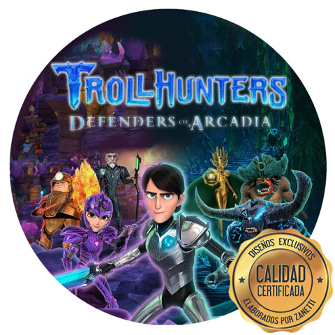 Lámina Troll Hunters Red. Lámina Troll Hunters Red.