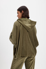 Campera Hoodie Verde