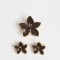 Broches Sets Con flores Set De Broches - Combinacion Bicolor