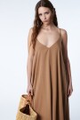 Vestido Camel