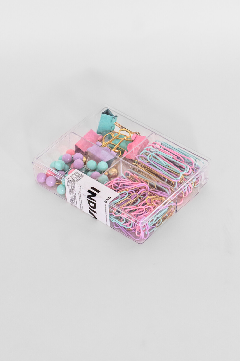 Set Pins & Clips, Multicolor 5 Color Unico
