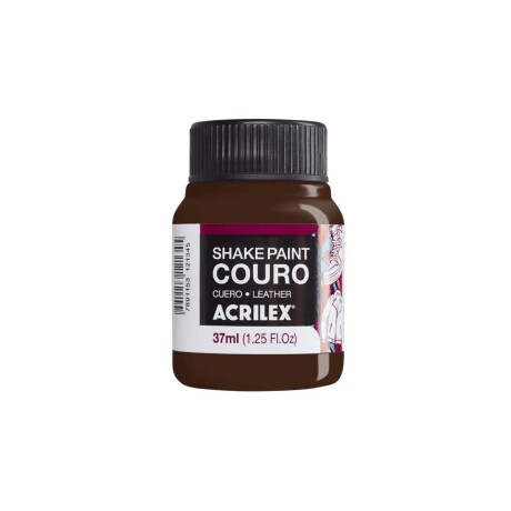 Pintura Acrilex Shake Cuero 37 ml Marron