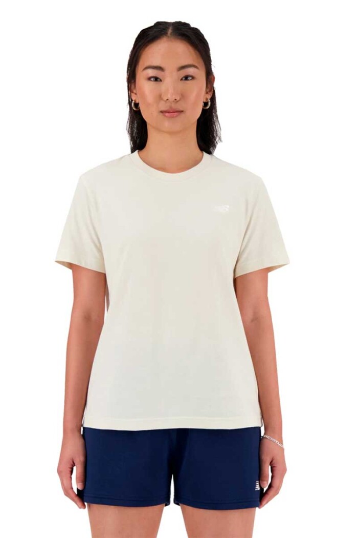 T SHIRT NEW BALANCE WT41509 Beige