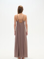 Vestido Bando Taupe / Mink / Vison