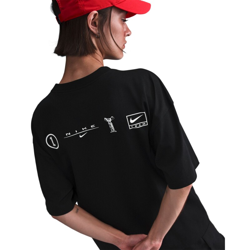 Camiseta Nike Sportswear de Mujer Negro