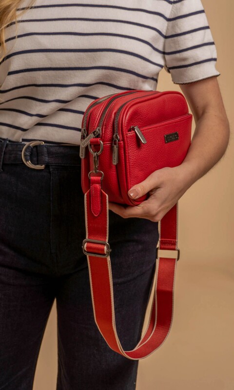 BANDOLERA FRESIA ROJO