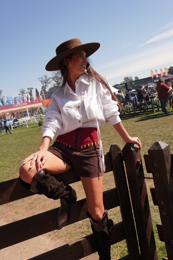 Gipsy Shorts Bordeaux / Chocolate