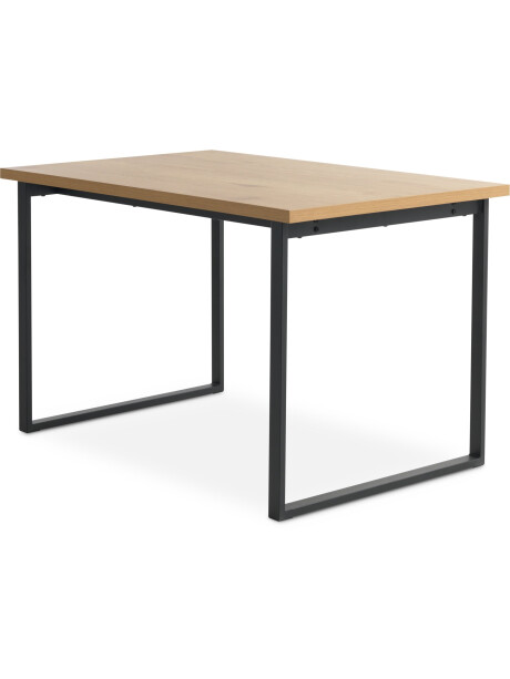 Mesa de comedor AABENRAA 80x120 roble/negro Mesa de comedor AABENRAA 80x120 roble/negro