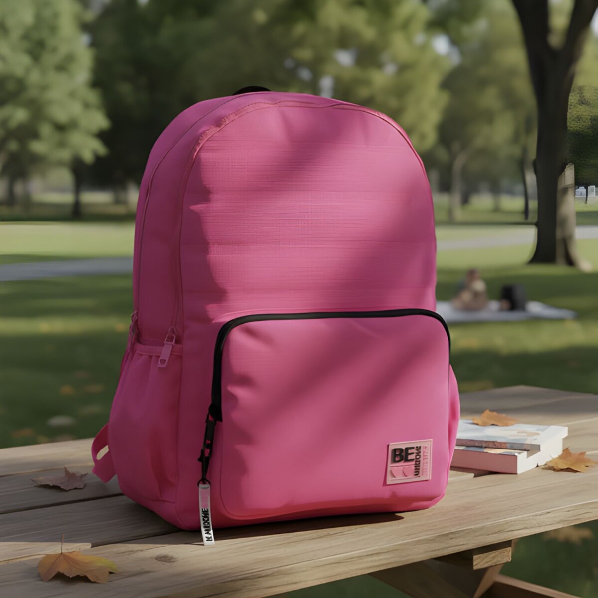 Mochila Trendy diseño Be - Rosa 