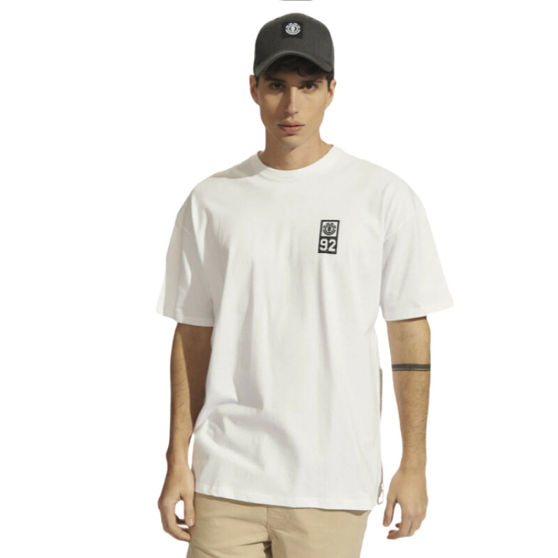 Remera Element Skate Over - Blanco Remera Element Skate Over - Blanco