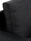 Sillón de exterior AGERMOSE negro Sillón de exterior AGERMOSE negro