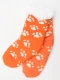 MEDIAS SHERPA HUELLITAS NARANJA