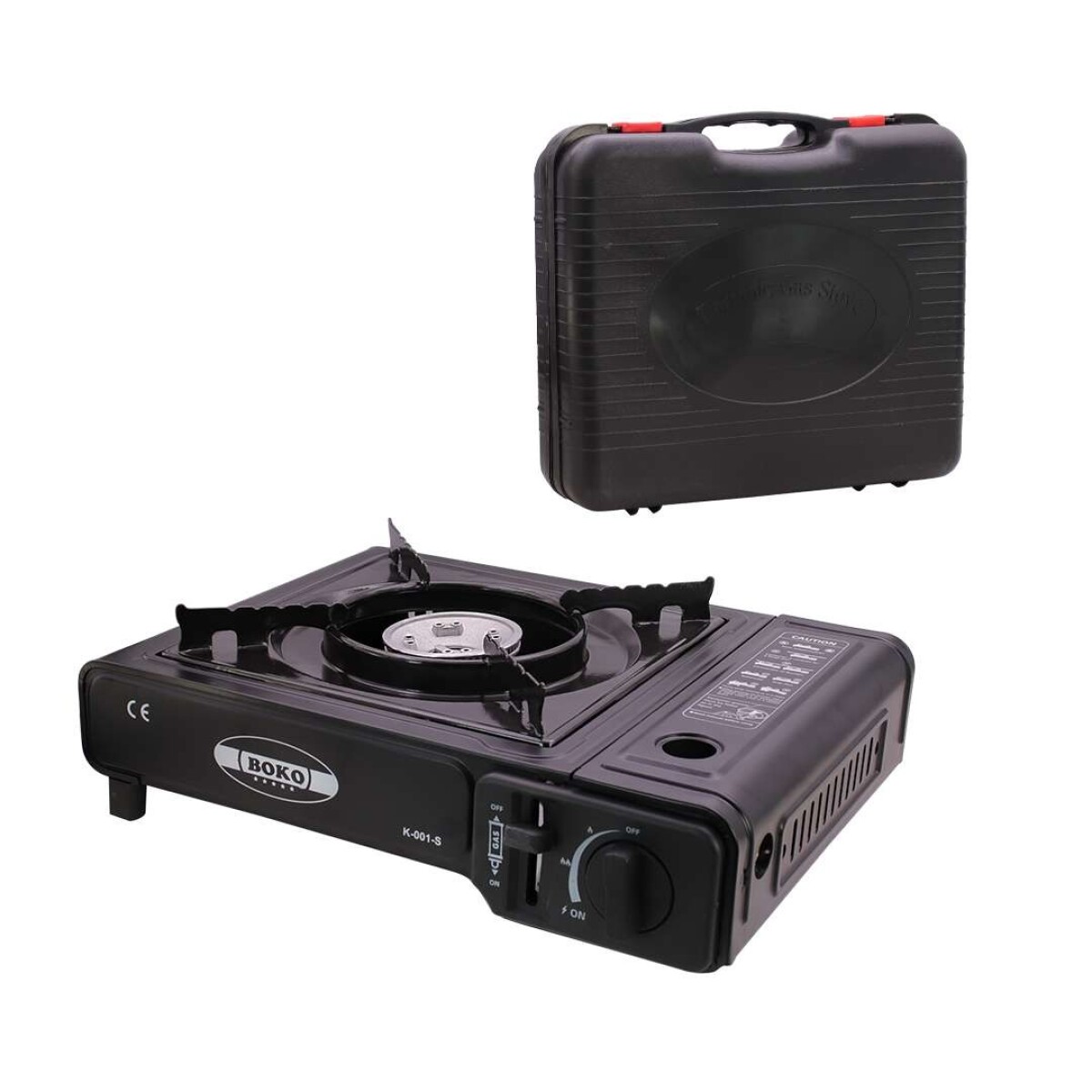 Anafe Cocina Portatil Parrilla Quemador A Gas Cocina Camping - Color Negro 