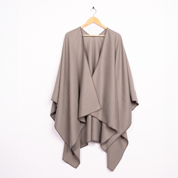 RUANA PUMPA GRIS RUANA PUMPA GRIS