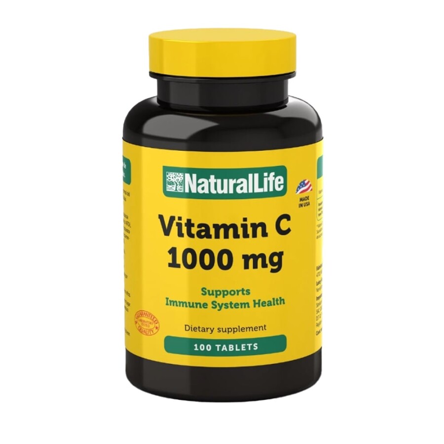 Vitamina C 1000 mg 100 tabletas – Natulife Vitamina C 1000 mg 100 tabletas – Natulife