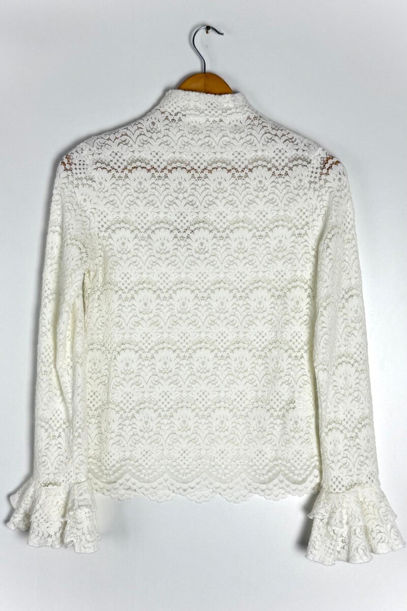 BLUSA CALADA NODE - BLANCO 