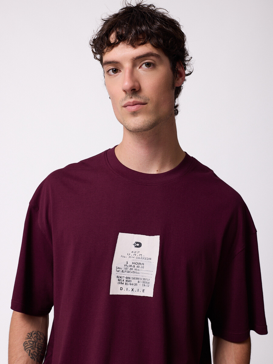 T-SHIRT LOKEN DIXIE Vino