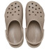 Plataformas Crocs Classic Platform Clog - Mujer Taupe