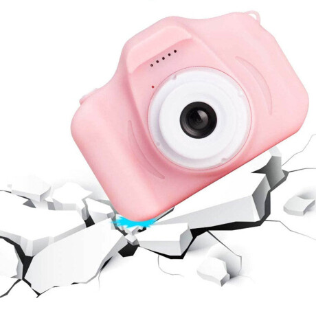 Mini Camara Digital HD Infantil C/Juegos Memoria 32gb Rosa