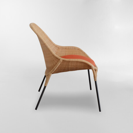 Sillón ROOSA Naranja - 1 CUERPO