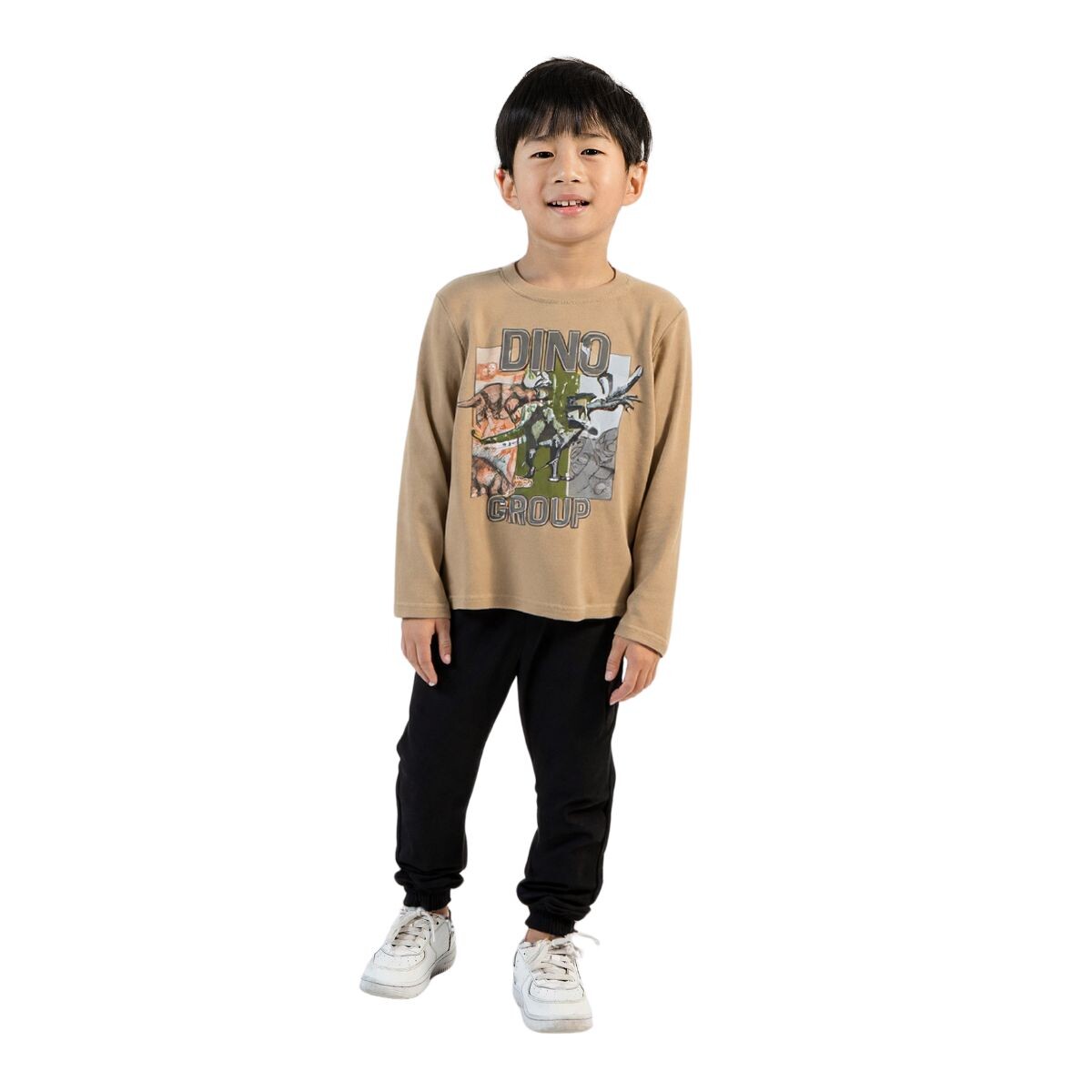 CONJUNTO JOGGER 4-10 - KAKI 