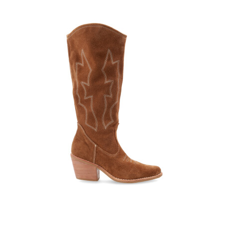 BOTA VENET - CUERO GRAMADO BEIGE