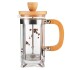Cafetera Francesa Prensa Émbolo Piston Bambú 600Ml 6 Tazas Cafetera Francesa Prensa Émbolo Piston Bambú 600Ml 6 Tazas