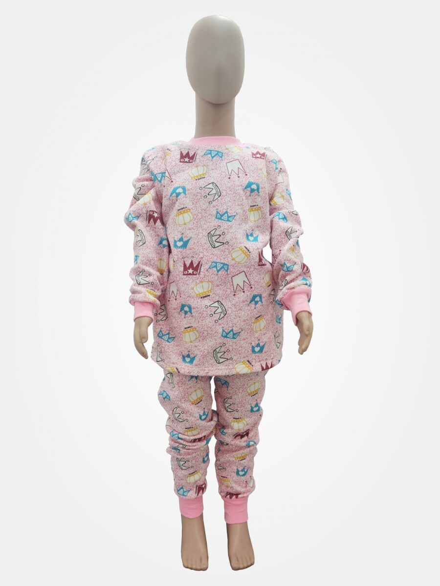 Pijama infantil Sueños - Coronas 