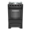 Cocina Mueller Moderatto Combinada 4h Gas/eléctrica Color Negro Cocina Mueller Moderatto Combinada 4h Gas/eléctrica Color Negro