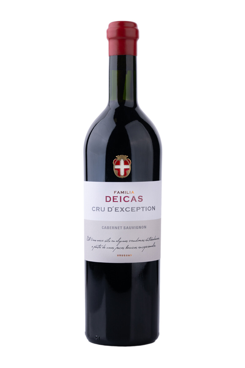 Vino Familia Deicas Cru D'Exception Cabernet Sauvignon Con Estuche 750 ml 