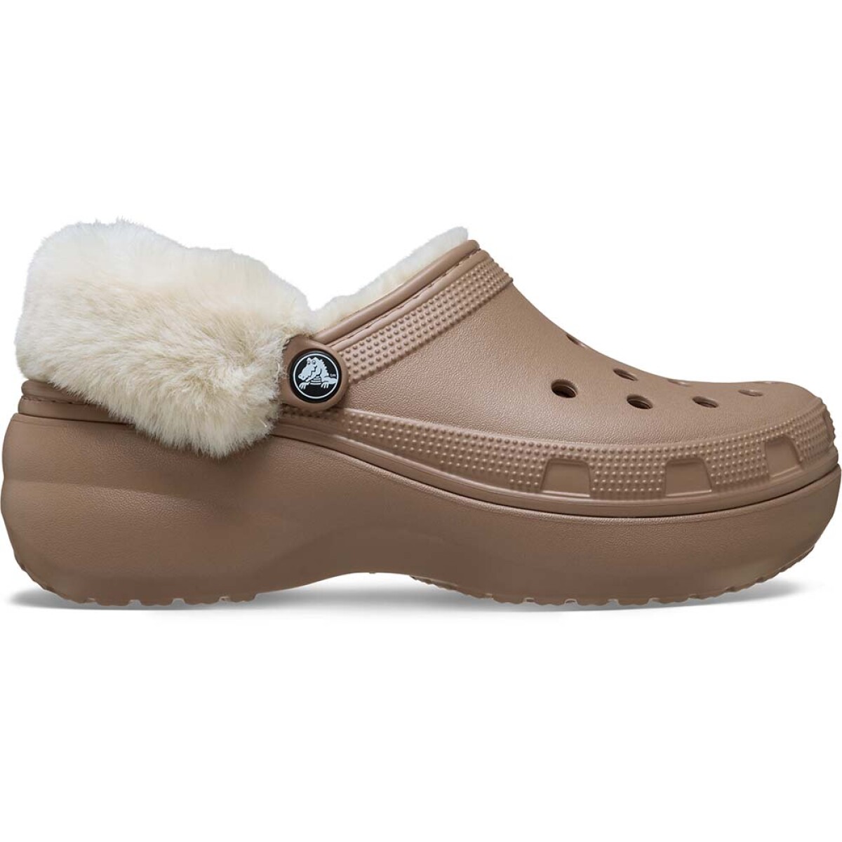 Classic Platform Fuzz Lined Clog W 