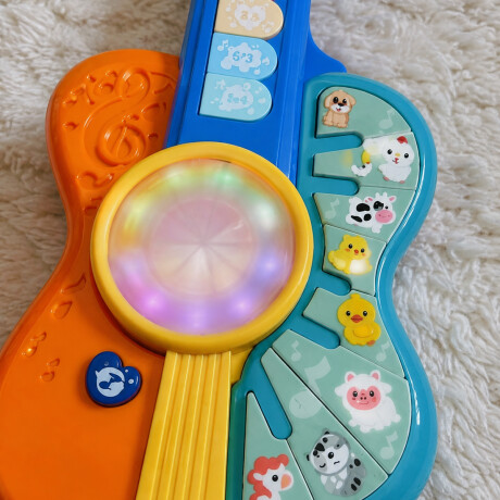 Guitarra con piano y animales para niños Sc