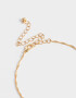 Cadena Corta con Dije Con flores Cadena Corta Con Dije Flor - Dorado