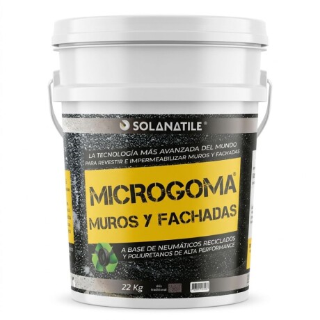 IMPERMEABILIZANTE MICROGOMA MUROS Y FACHADAS GRIS 22KG IMPERMEABILIZANTE MICROGOMA MUROS Y FACHADAS GRIS 22KG