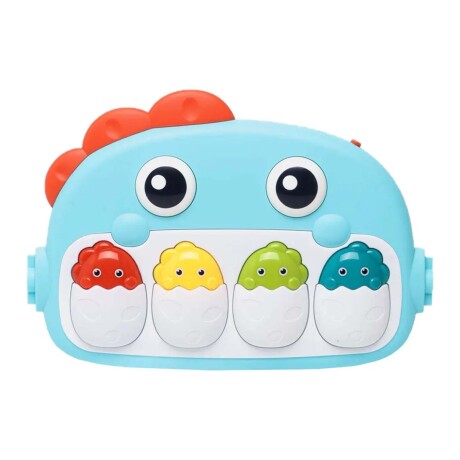 Piano Órgano Musical Sonidos Juguete Cuna Coche Bebé Huanger Celeste