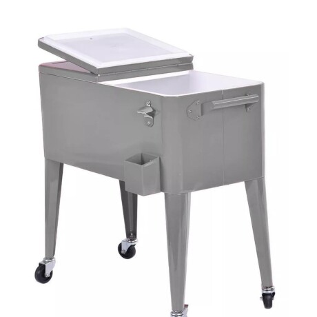 Conservadora Bar con Ruedas 76 L Plata