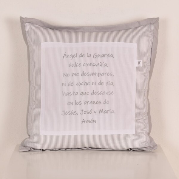 Almohadón Angel de la Guarda Beige