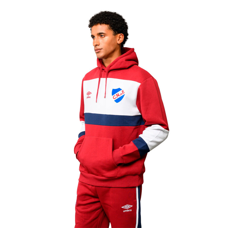 Canguro de Hombre Umbro Grav Nacional Bordó - Blanco