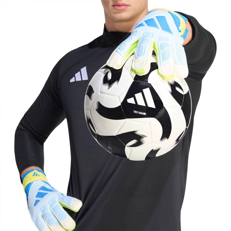 Guantes Golero Adidas Predator Goal Training Celeste-Azul