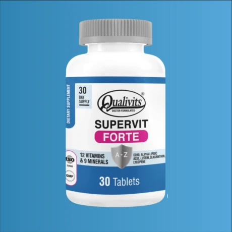 SUPER VIT FORTE A-Z WITH BOX QUALIVIT X 30 COM SUPER VIT FORTE A-Z WITH BOX QUALIVIT X 30 COM