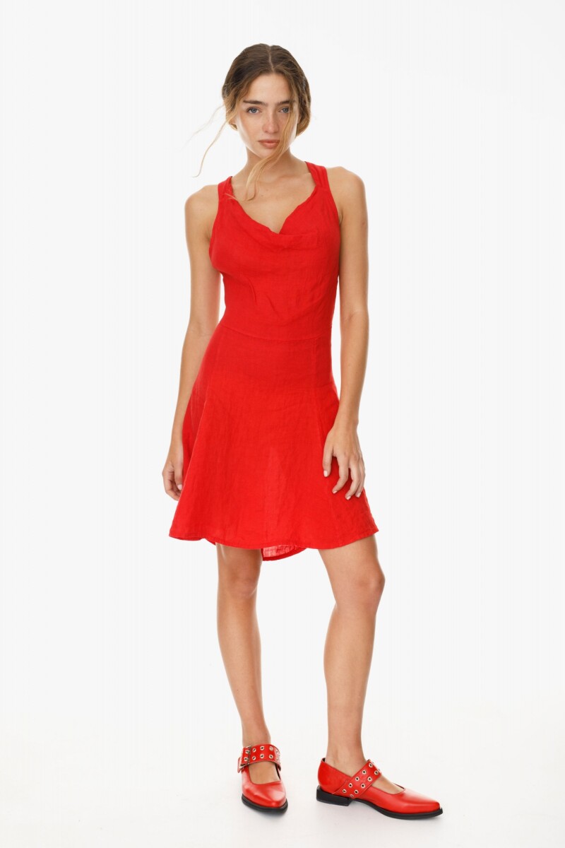 Vestido Delta Rojo