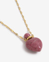 Collares Largos Piedra Collar Largo Perfumero Piedra - Dorado Oro Amarillo