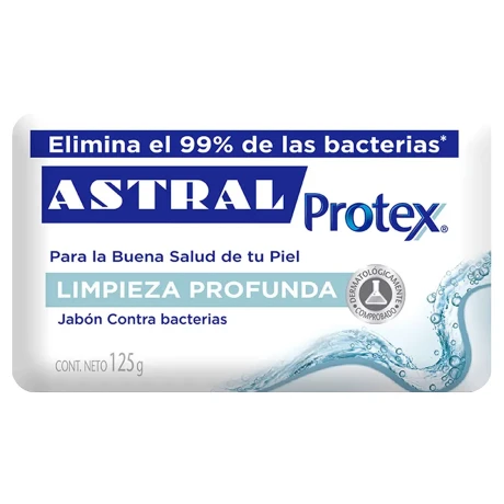 JABON DE TOCADOR ASTRAL LIMPIEZA PROFUNDA 125 GR JABON DE TOCADOR ASTRAL LIMPIEZA PROFUNDA 125 GR