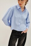 Camisa Marcel Stripes Celeste
