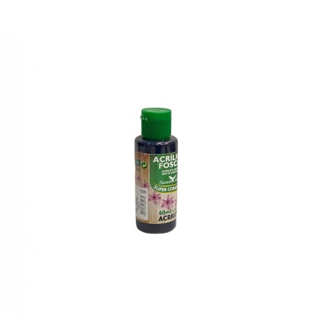 Pintura Acrílica Acrilex Mate 60 ml (Tonos Negros y Blancos) 520 Negro