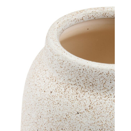 Jarron Karlanton Ø14Xh23 Cm Blanco